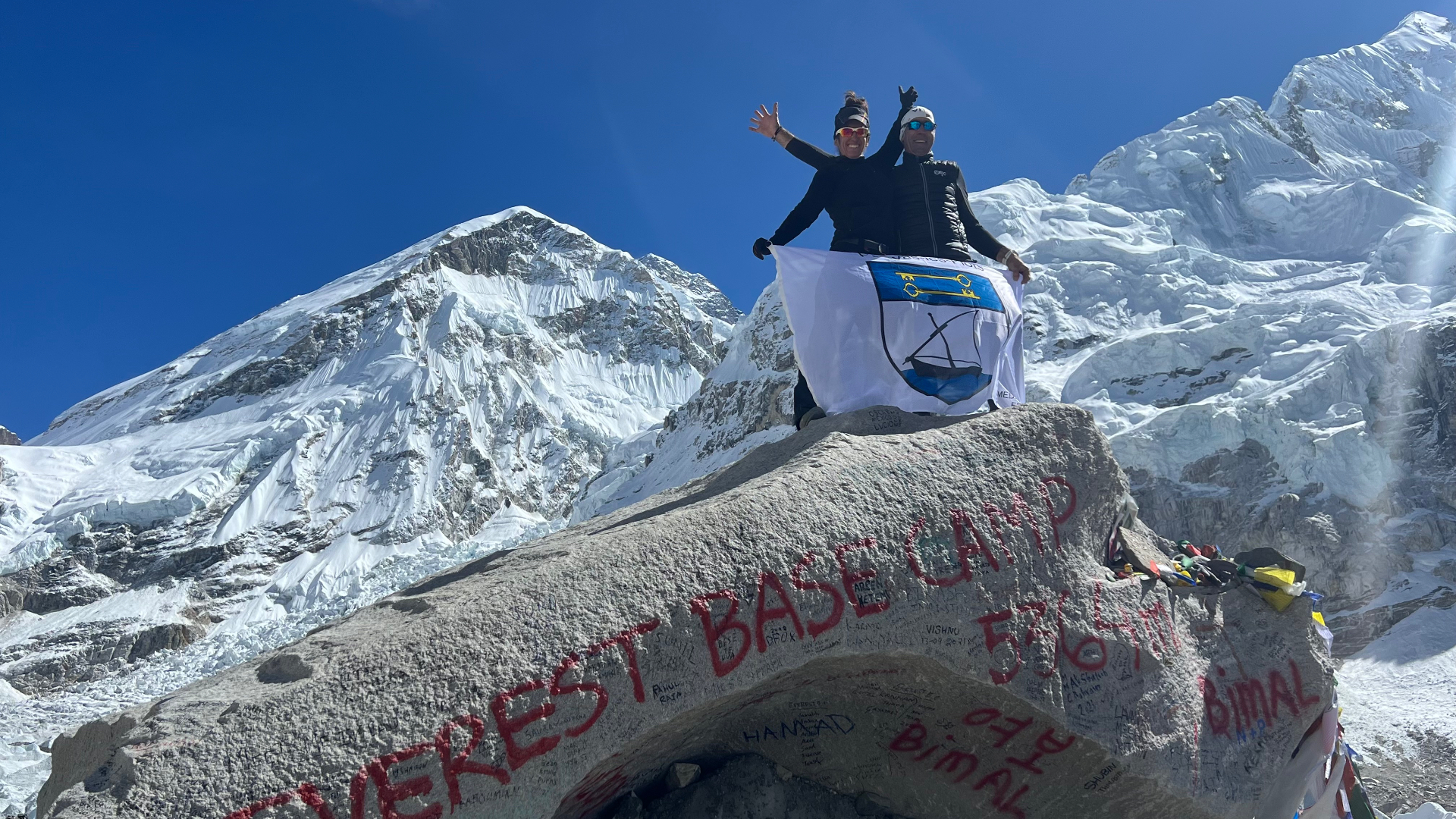 Base camp du mont Everest